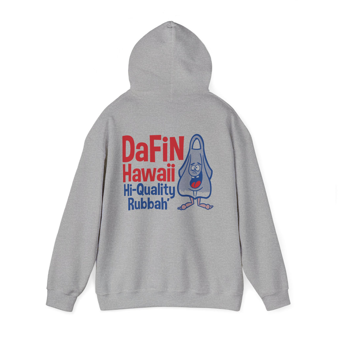 DaFiN High Quality Rubbah Hoodie - Grey